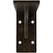 Ekena Millwork Embrey Steel Bracket, Antiqued Pale Gold 2"W x 8"D x 4 1/4"H BKTM02X08X04EBAPG - alternate 8